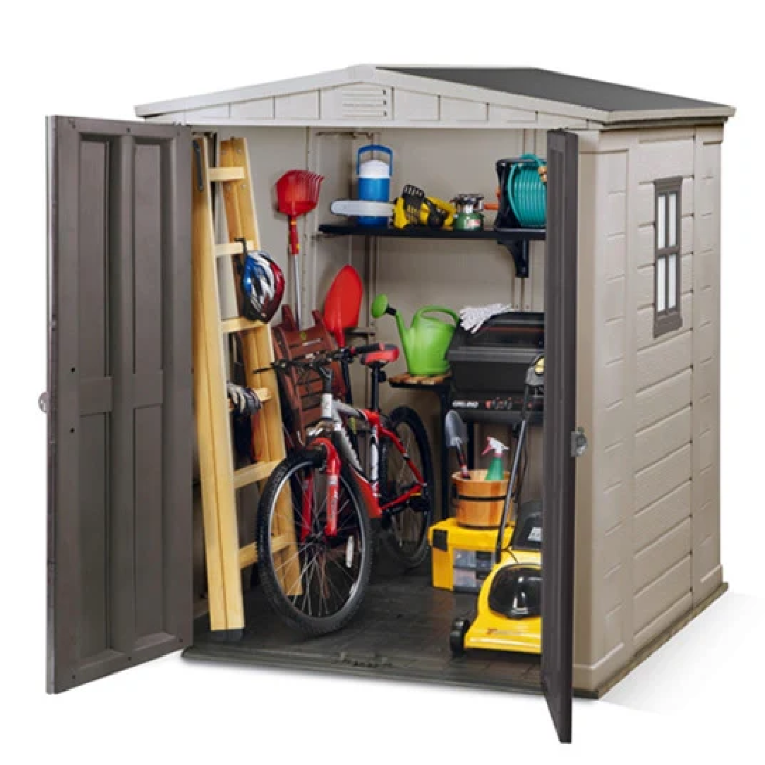 Keter Factor 6 X 6 Outdoor Garden Shed