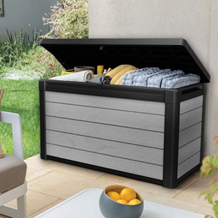 Keter Premier Outdoor Deck Box 100 DARK GREY