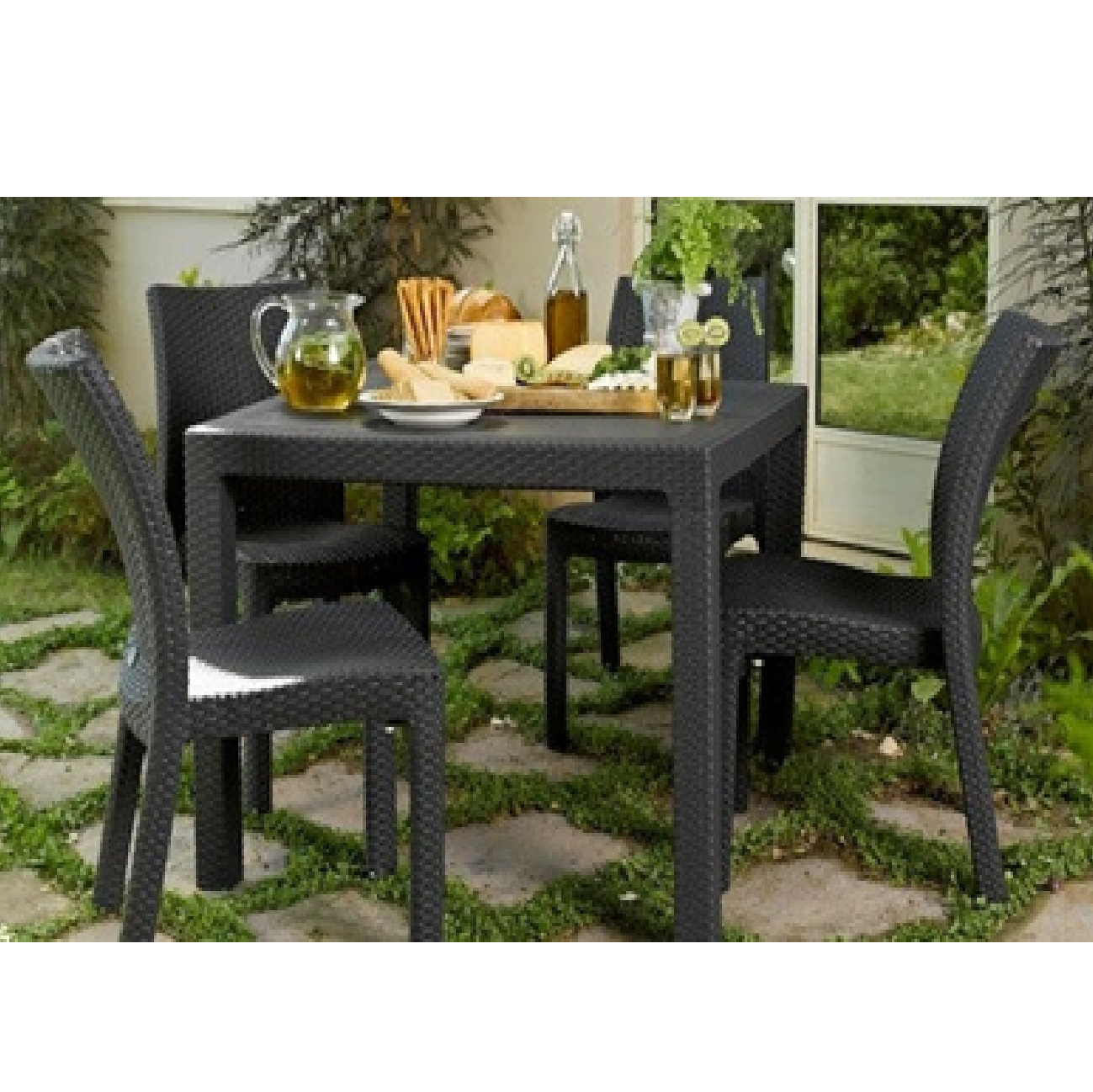 Keter Quartet Square Dining Table OUTDOOR