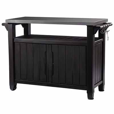 Keter Unity XL Storage Buffet BBQ Table