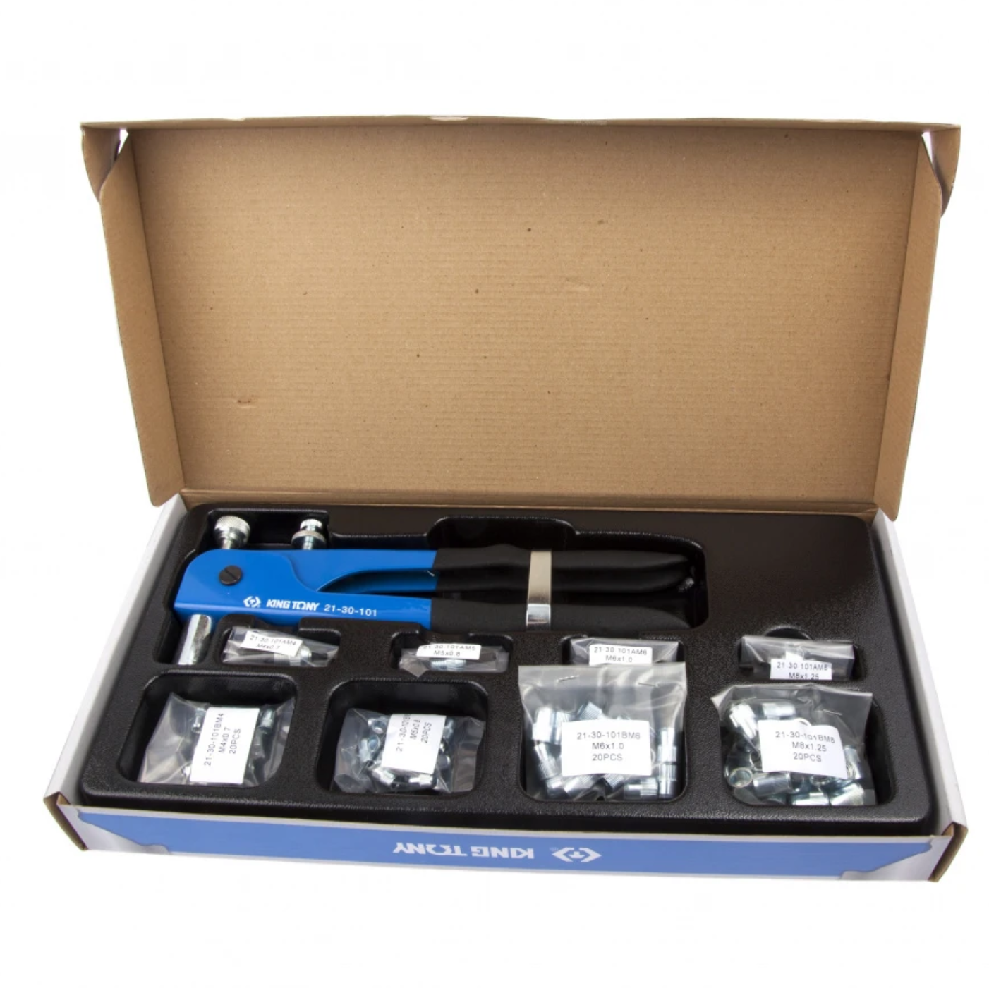 King Tony 85PC Blind Nut Riveter Set