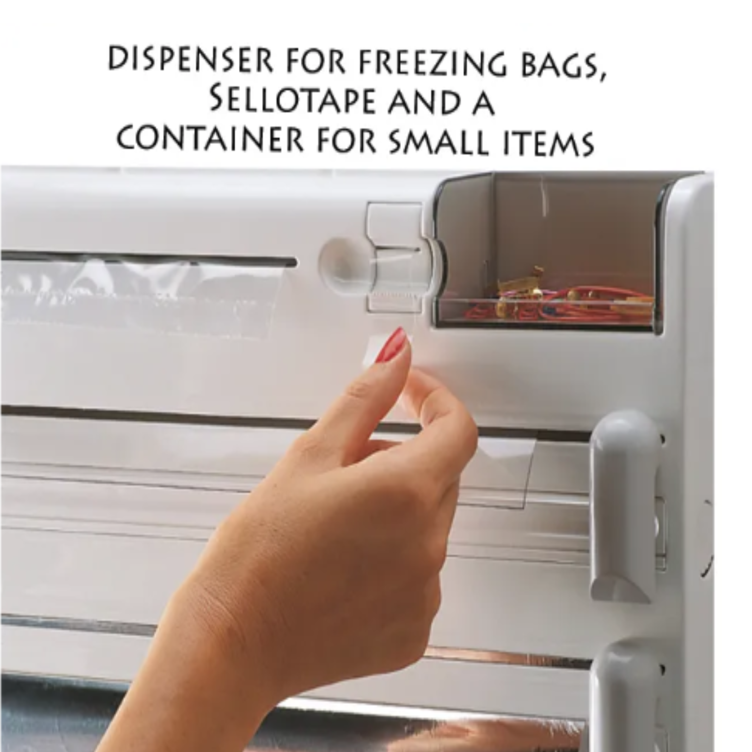 Leifheit L25723 Wall Mounted Roll Holder Parat Plus