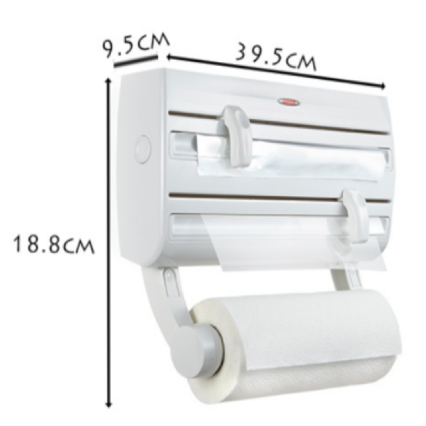 Leifheit L25771 Wall Mounted Roll Holder Parat F2