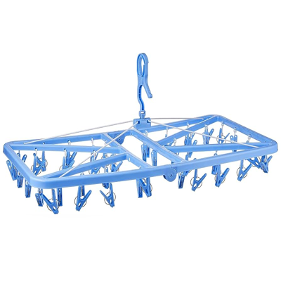 LIMITED SET LEFT Pearl Life Berta Drying Ware Laundry Hanger 42 Pegs