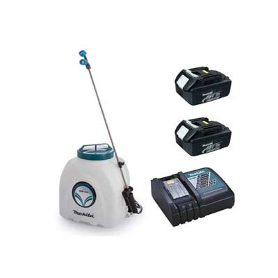 Makita BVF104RFE Garden Sprayer 2 X 18V 3.0AH Cordless Li-Ion 10 Litre
