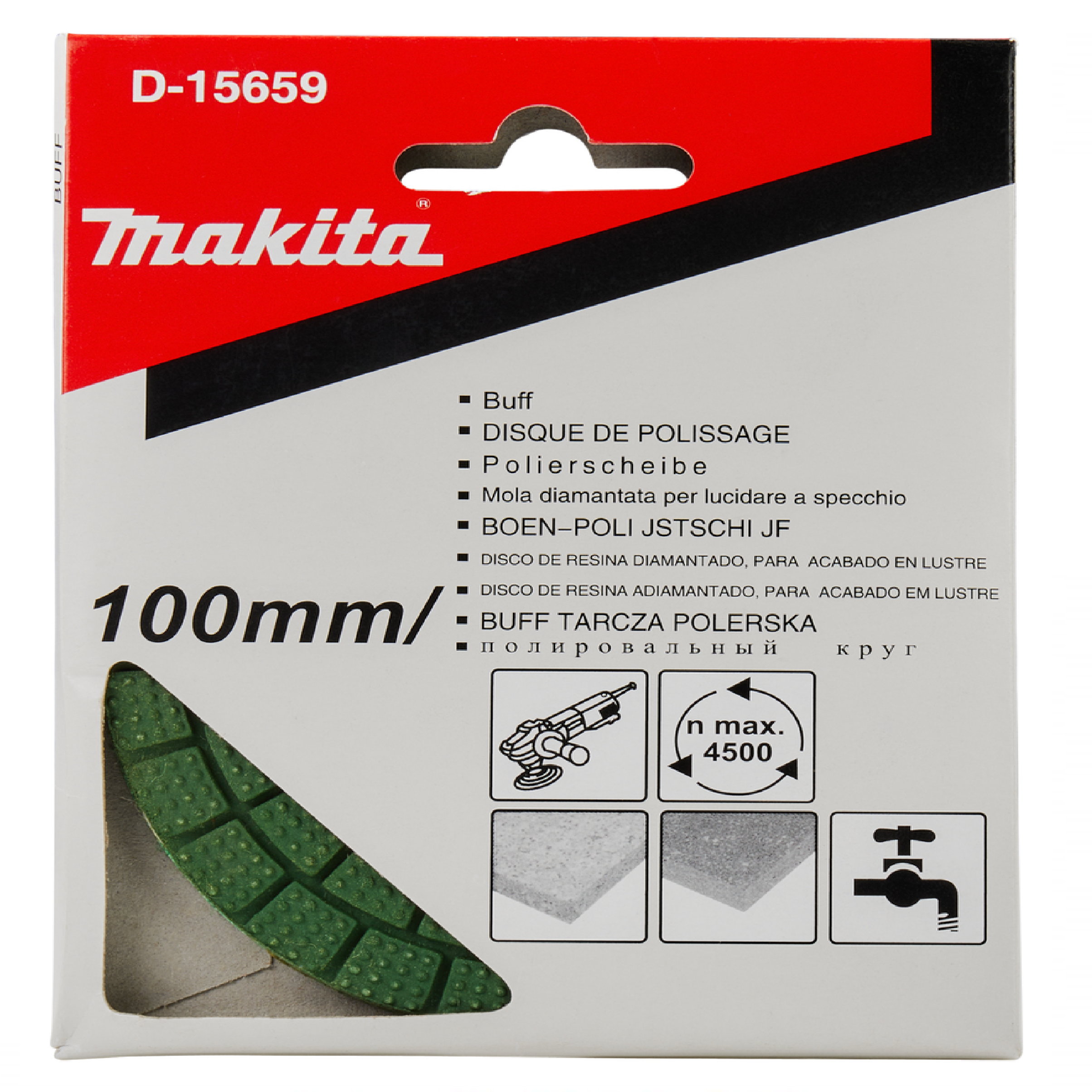 Makita D-15659 FINISHING BUFFING Pad Grinding Disc 4