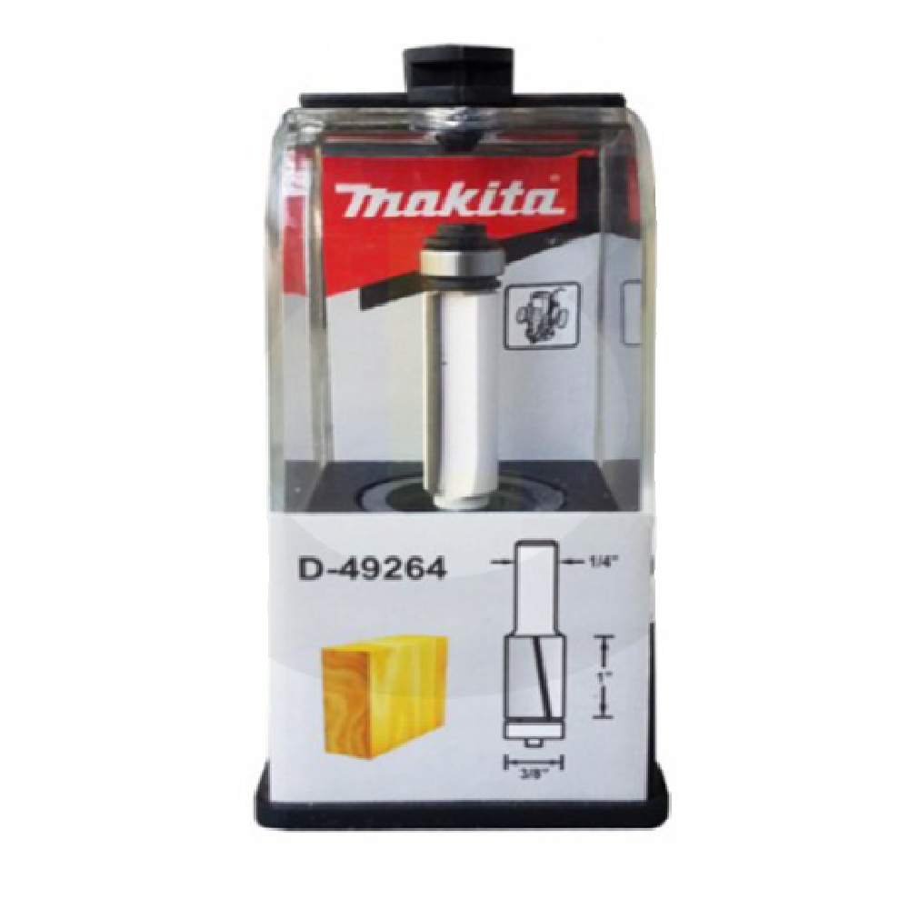 Makita D-49264 FLUSH TRIM BIT 2 FLUTE 1/4