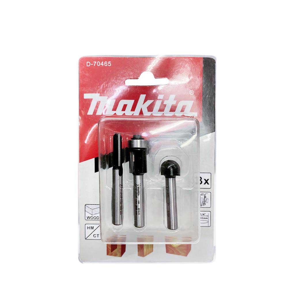 Makita D-70465 ROUTER Bits Set 3PC/Set