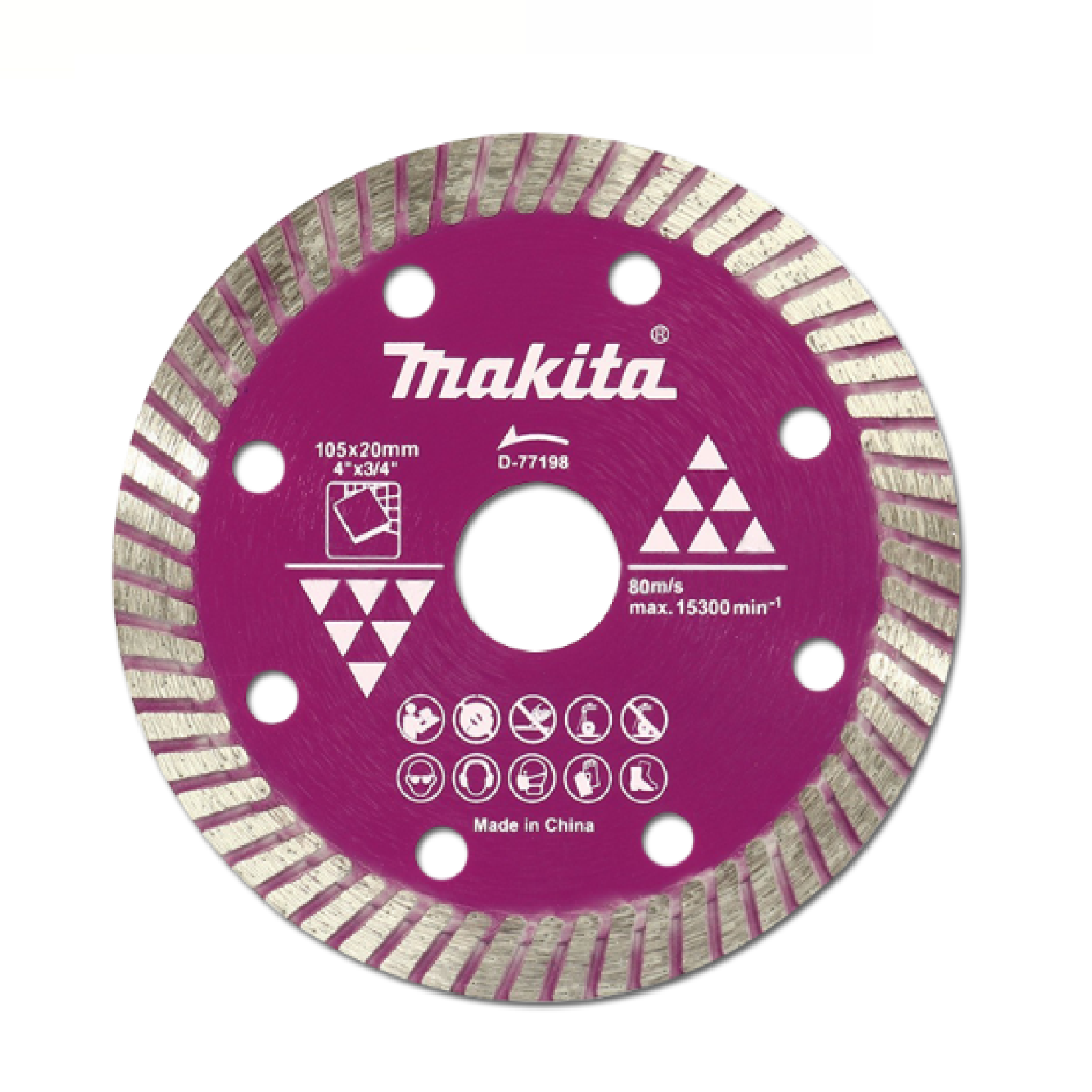 Makita D-77198 DIAMOND DRY CUTTING Wheel 4