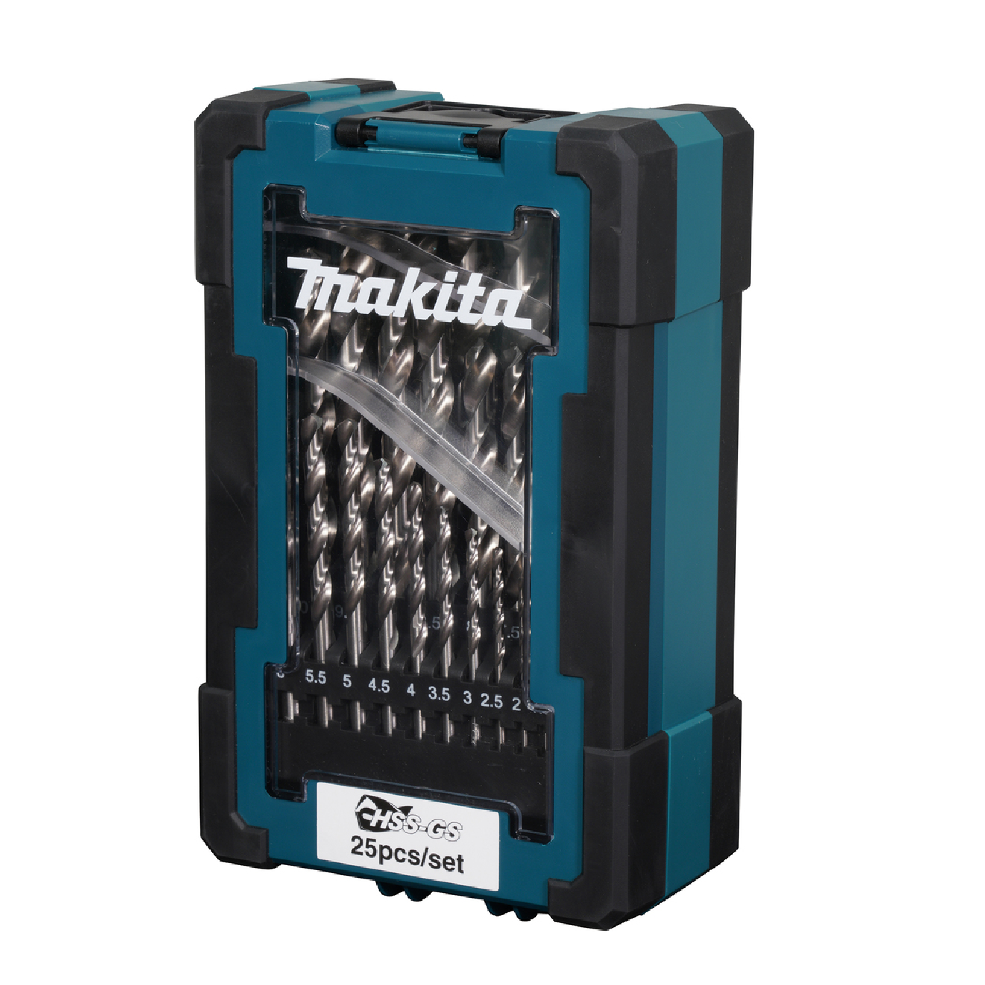 Makita D-78368 HSS GS METAL Drill Bits 25PC/SET 1MM - 13MM