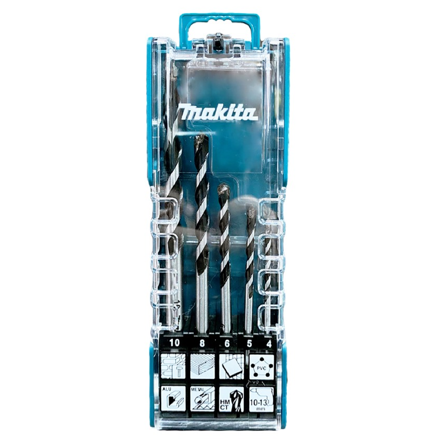 Makita E-14255 HMCT MULTI-PURPOSE Drill Bit With Straight Shank 5PC Set