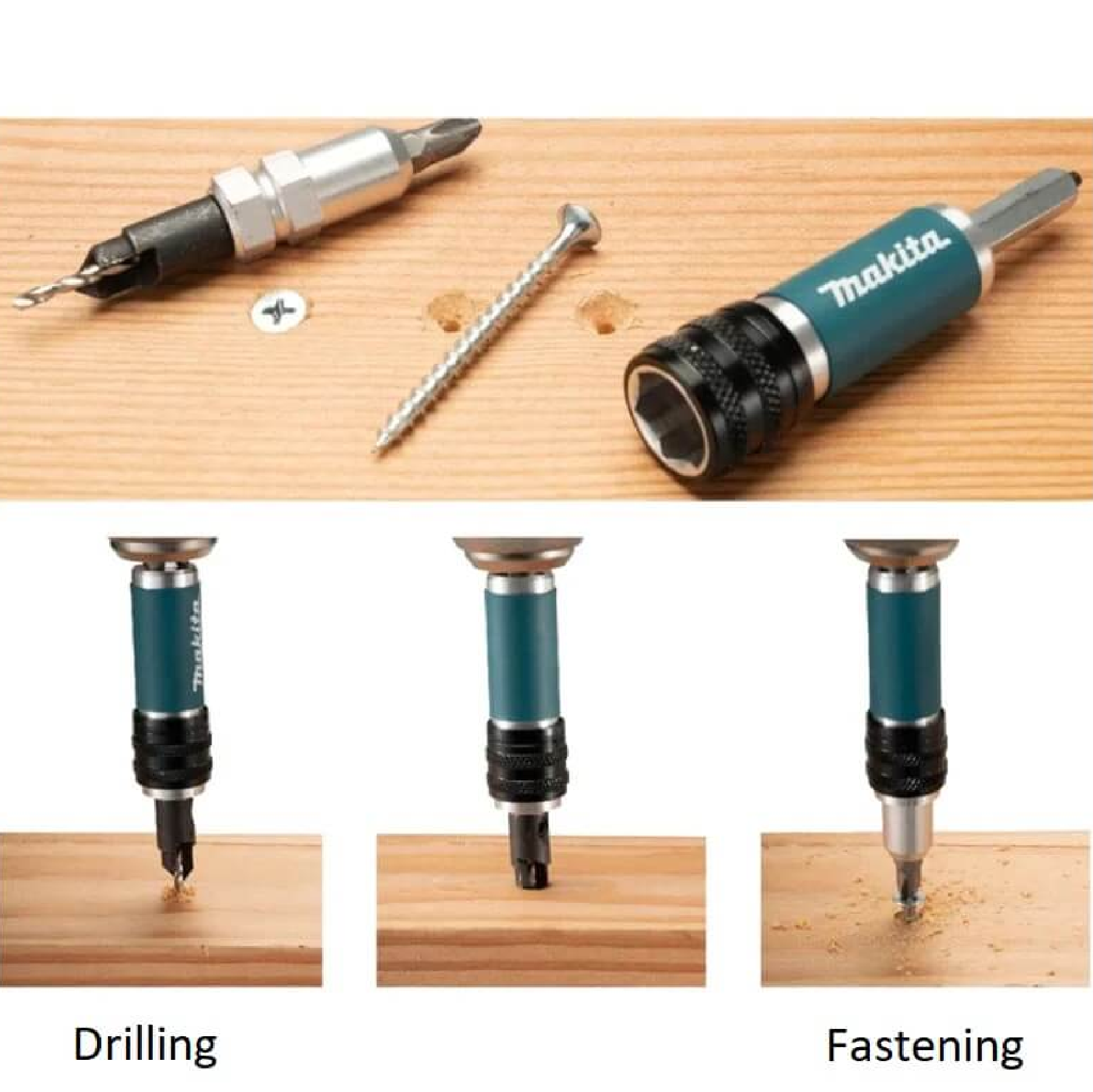 Makita Multi-Function DRILL, COUNTERSINKING & DRIVER BIT PH2 6 X 55MM D-73209
