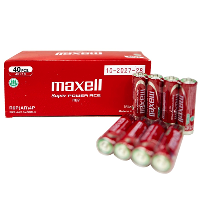 MAXELL AA Super Power Ace BATTERIES LOW COST