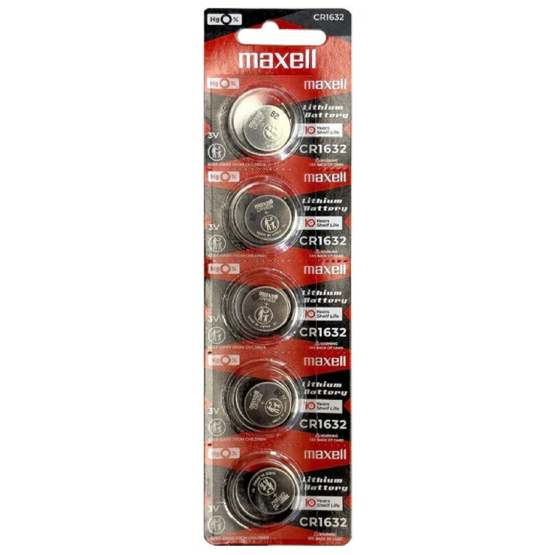 MAXELL CR1632 LITHIUM BATTERY CELL 3V