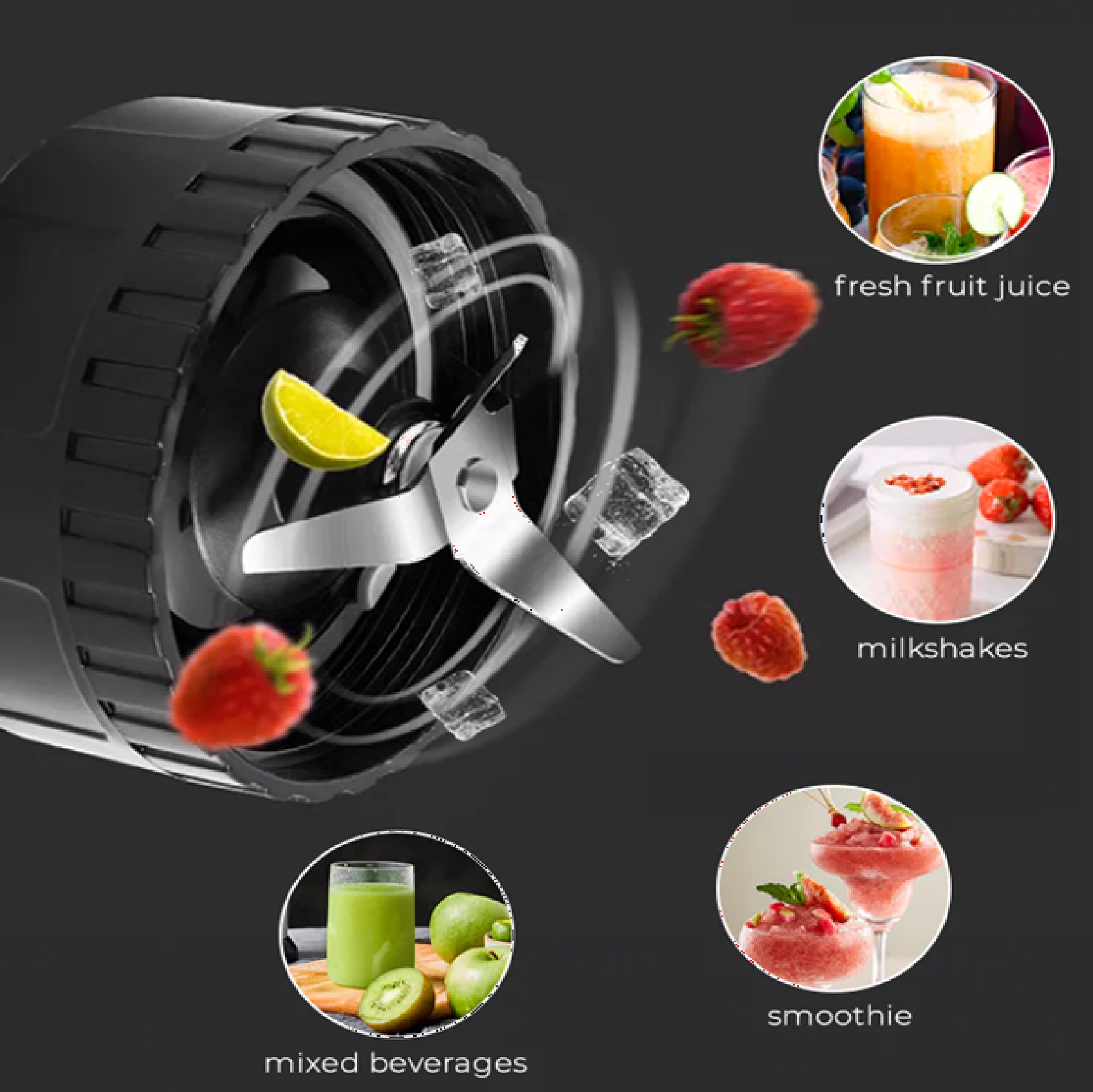 MAYER 600ML Personal Blender MMPB601