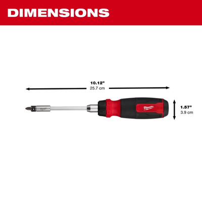 MILWAUKEE 27-IN-1 RATCHETING MULTI-BIT Screwdriver 48-22-2904