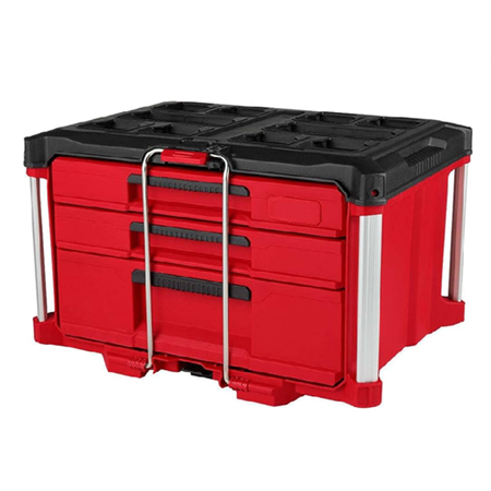 MILWAUKEE 48-22-8447 PACKOUT Multi-Depth 3-Drawer Tool Box