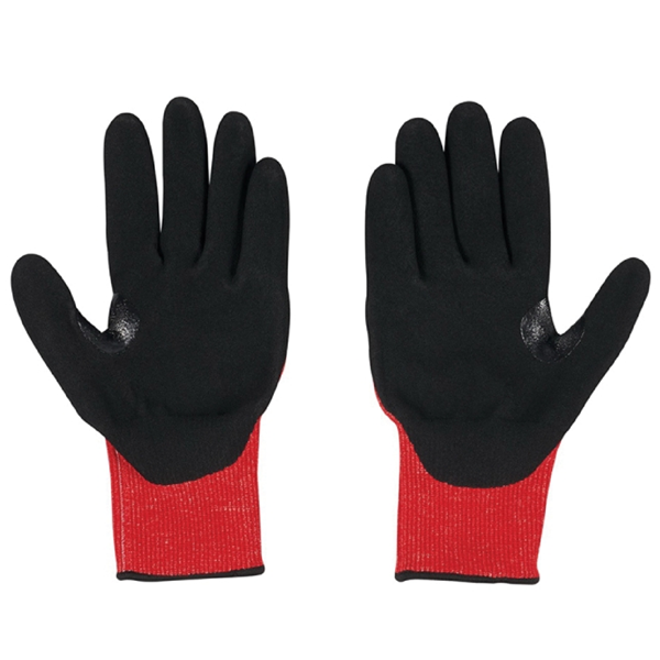 MILWAUKEE Impact CUT LEVEL 3 Nitrile Dipped Gloves PAIR