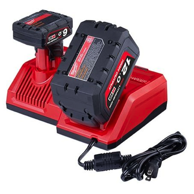 MILWAUKEE M12-M18 SUPER CHARGER M12-18SC SA Charges 4X Faster