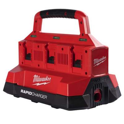 MILWAUKEE M18 6-BAY PACKOUT Fast Charger M18 PC6 SA