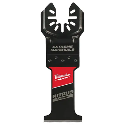 MILWAUKEE NITRUS CARBIDE Extreme Materials Universal Fit OPEN-LOK Multi-Tool Blade 1PC/PACK 49-25-1571