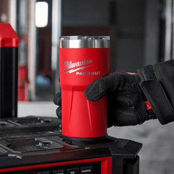 MILWAUKEE PACKOUT 20oz (591ML) Tumbler RED 48-22-8392R