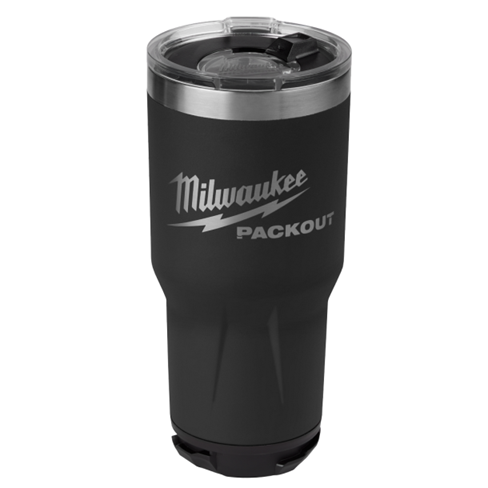 MILWAUKEE PACKOUT 30oz (887ML) Tumbler BLACK 48-22-8393BX
