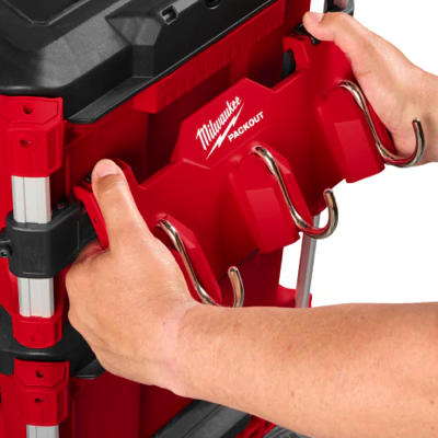 MILWAUKEE PACKOUT Side Mount 3-HOOK RAIL 4932-4986-50