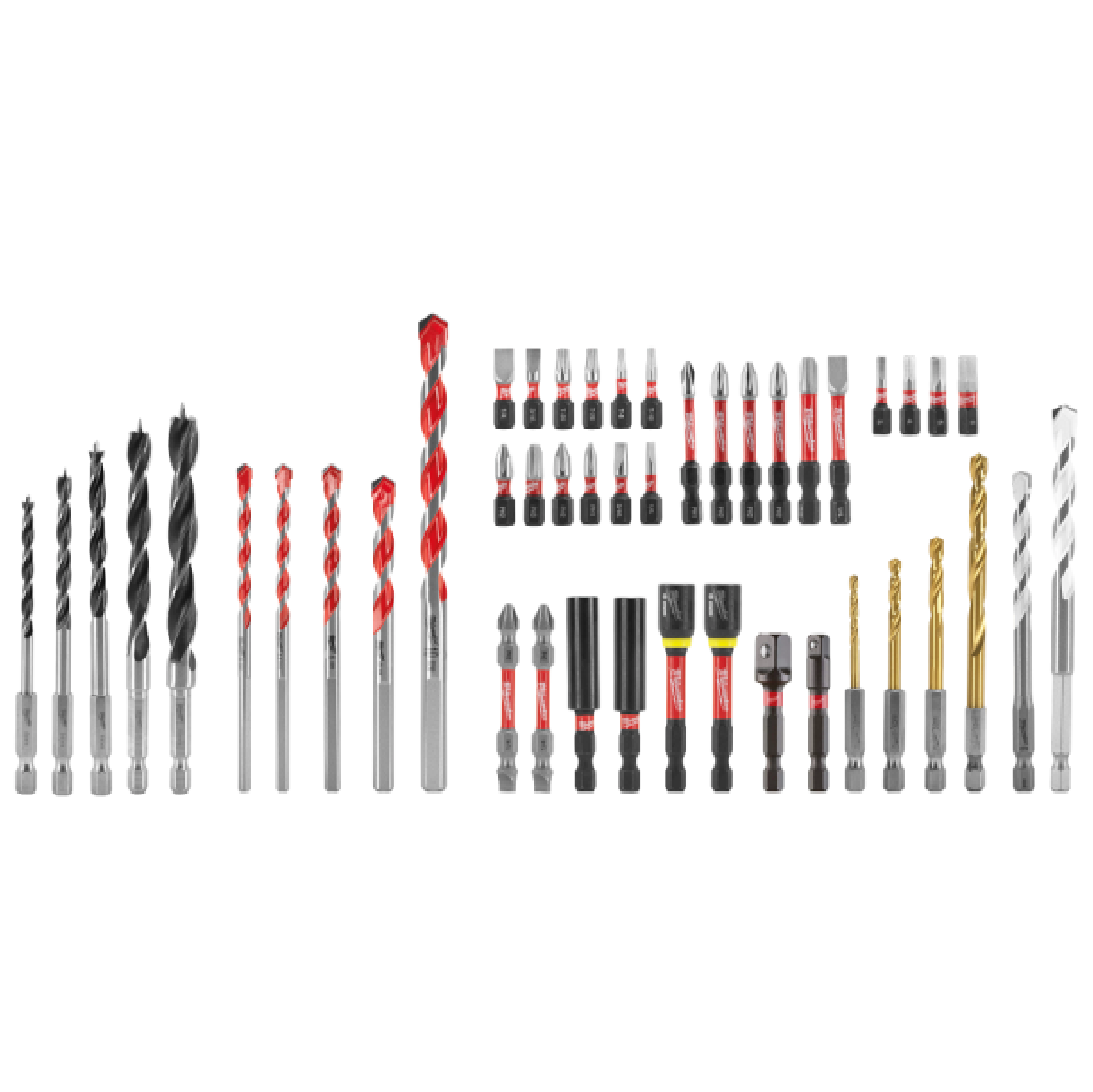 MILWAUKEE SHOCKWAVE Impact Duty Drill & Drive Bit Set 46PC 48-32-5148