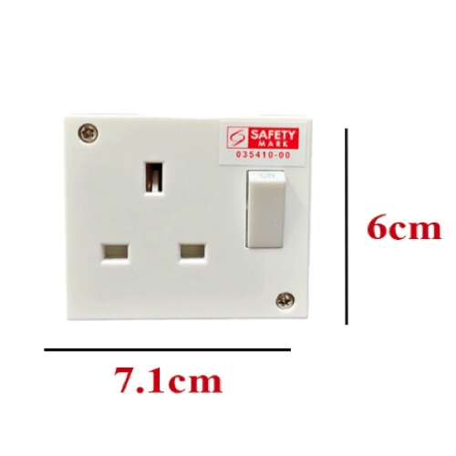 MK OLD TYPE 1 X 13A Switched Socket