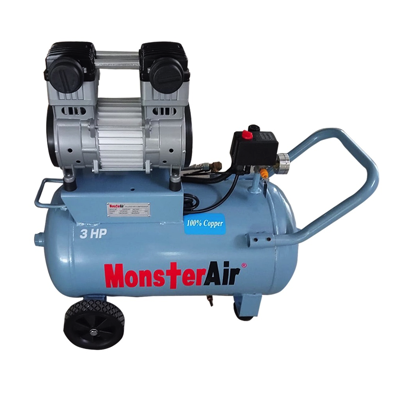 MonsterAir AIR COMPRESSOR 3.0HP X 50L 230V With MOM Certificate MAW3050
