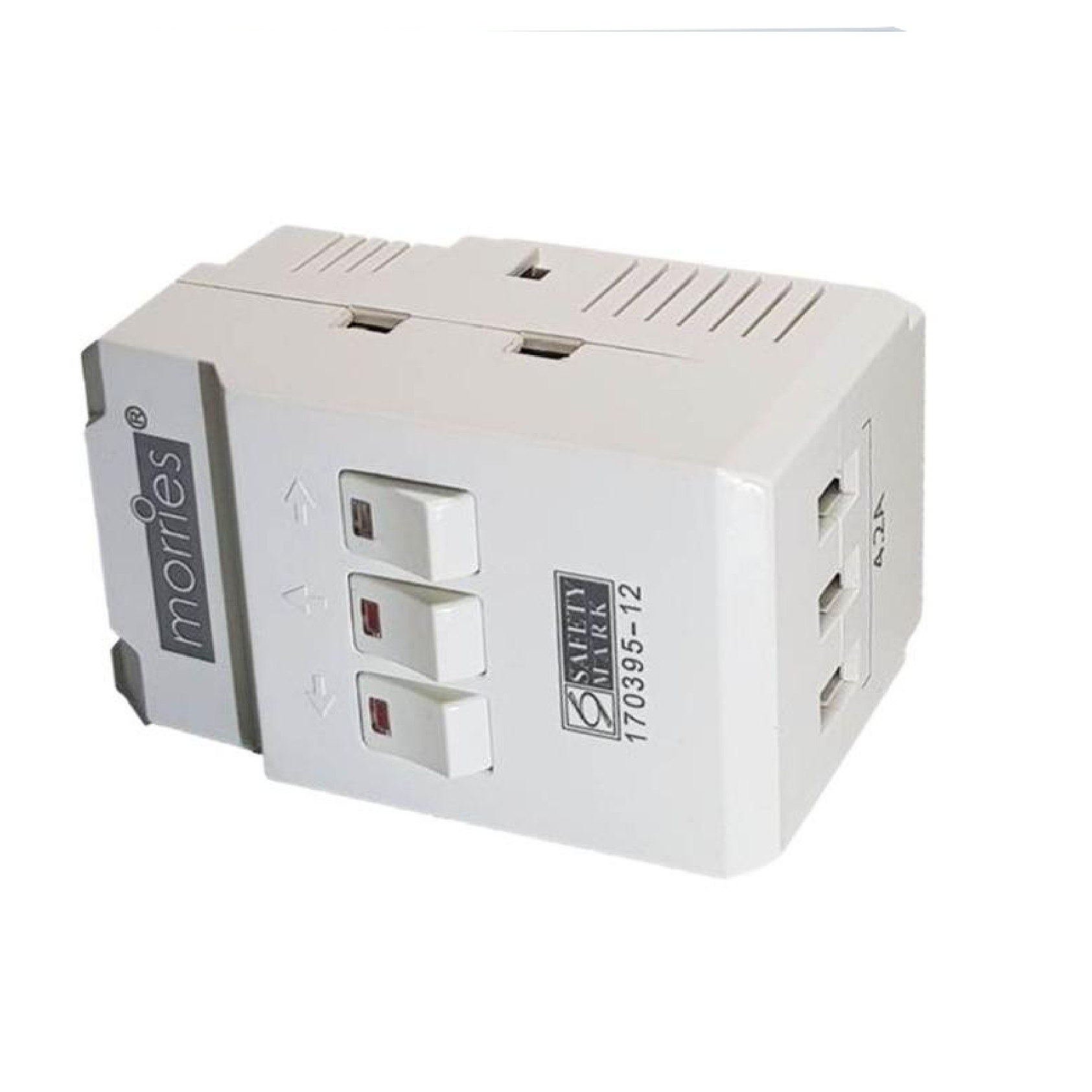 Morries 3-WAY ADAPTOR With SWITCH Plus 3 USB PORT (4.2A) MS3001