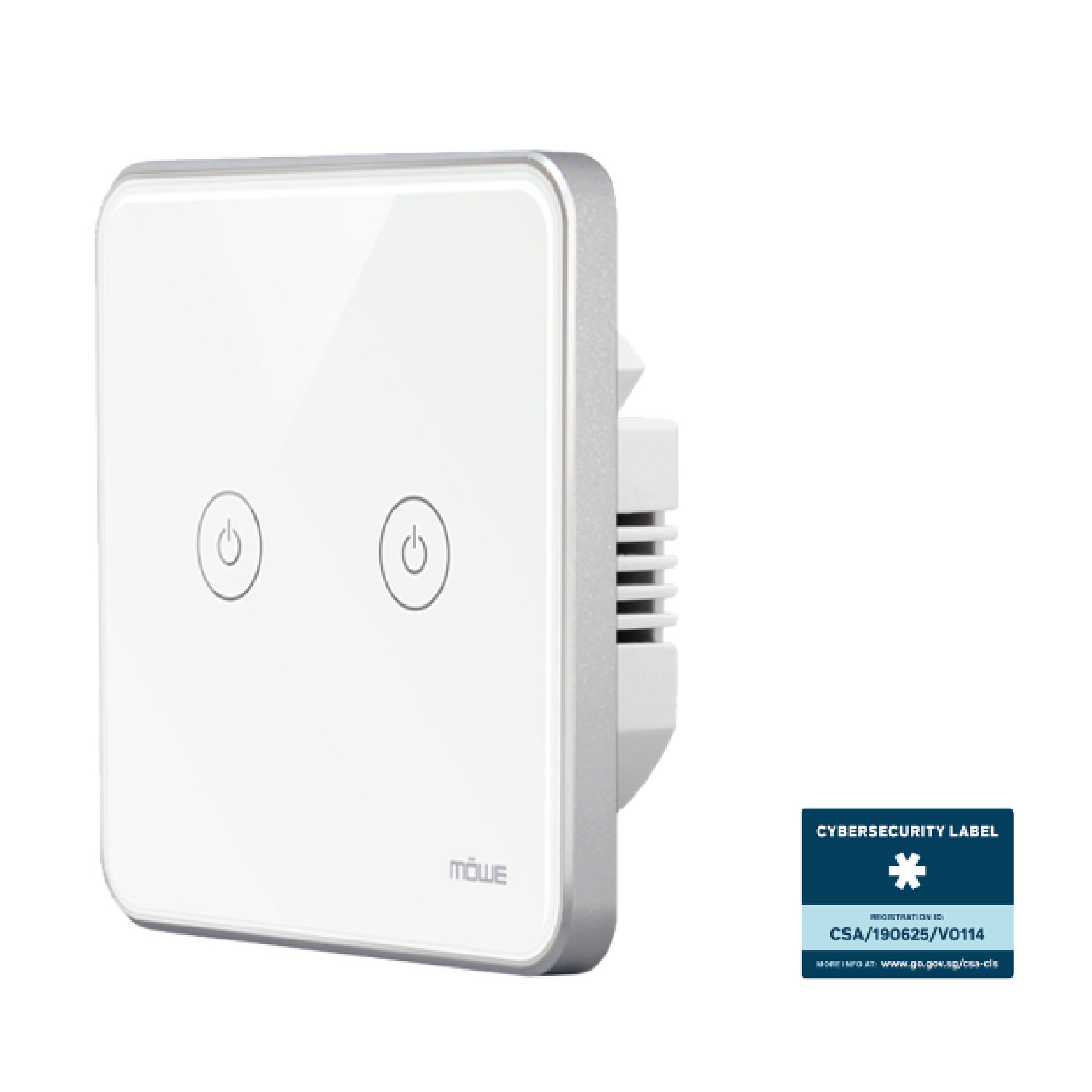 MOWE Zigbee Smart Switch Double TOUCH iAppliances APP