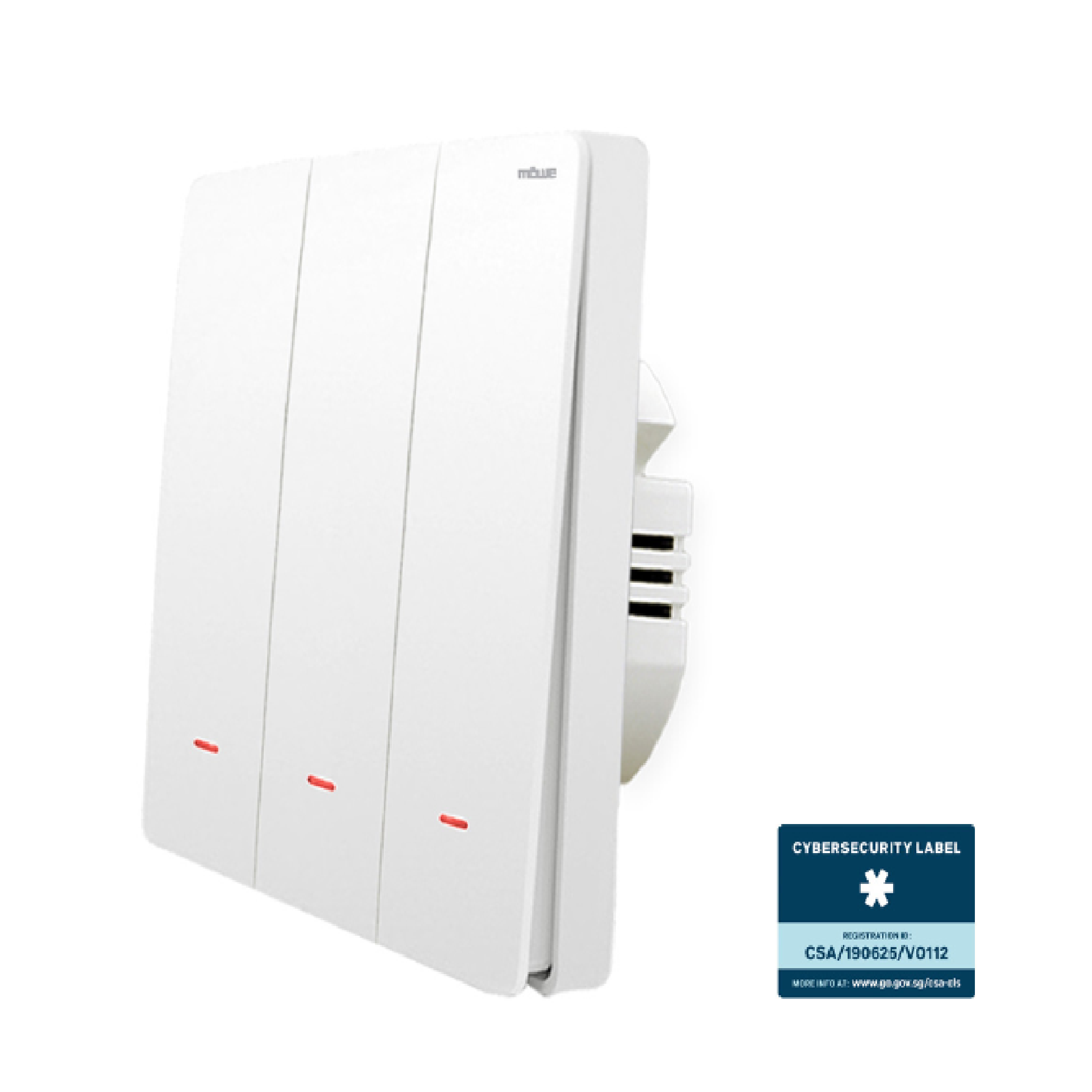 MOWE Zigbee Smart Switch TRIPLE ROCKER iAppliances APP