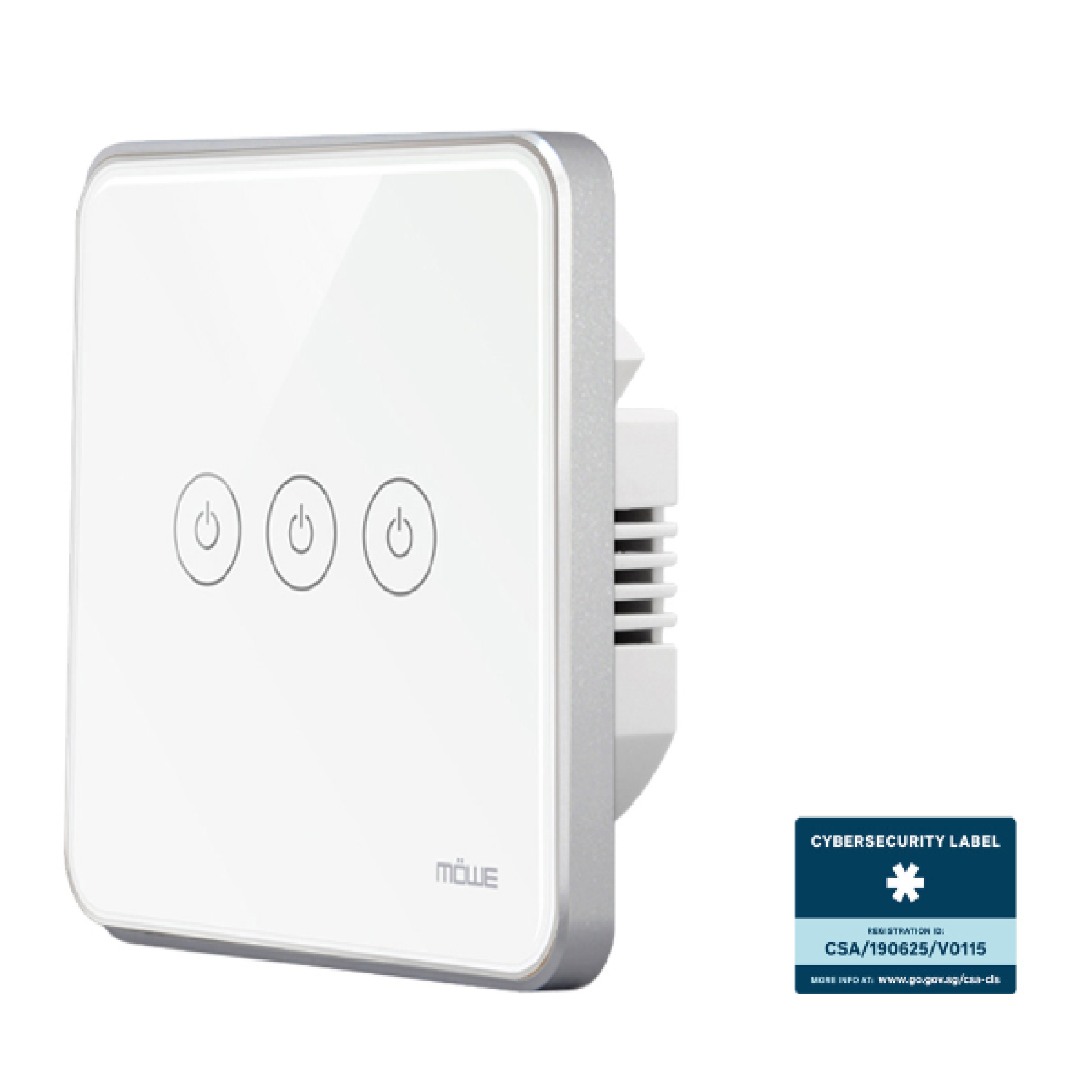 MOWE Zigbee Smart Switch Triple TOUCH iAppliances APP