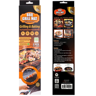 MR BEL BBQ Grill Mat 33CM X 40CM