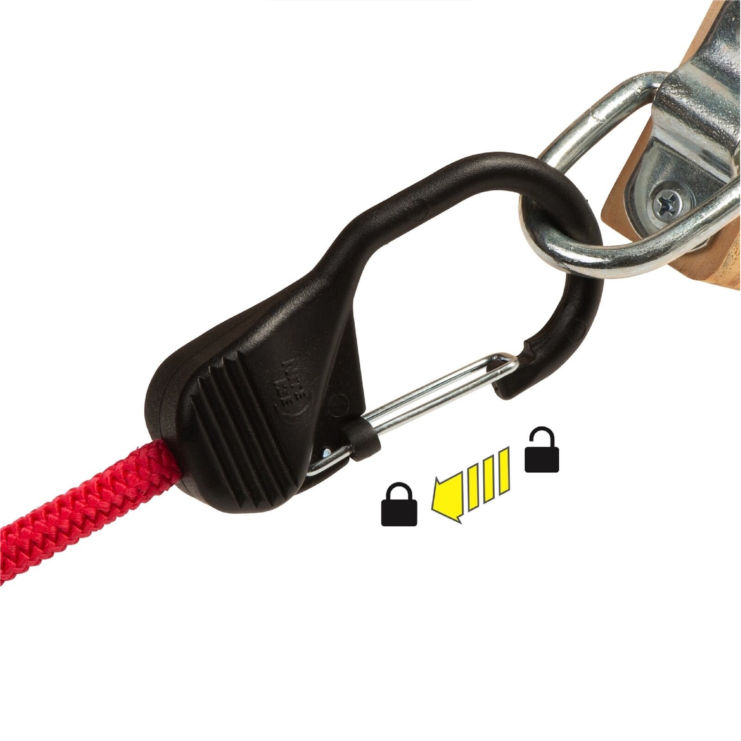 NITE IZE SLIDELOCK Carabiner Bungee 24