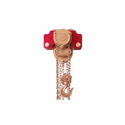 Non-Sparking Chain Hoist With Trolley, Beryllium Copper