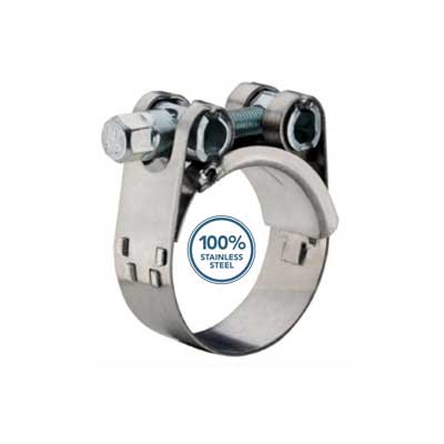 Norma ITALY 100% Stainless Steel SUS304 Super Clamps (Jubilee Clips) Bolt Clamps