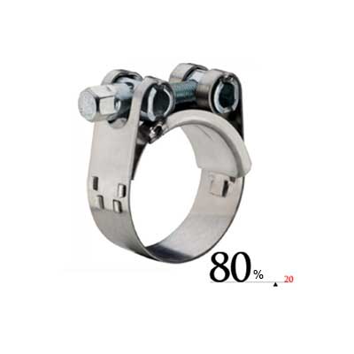Norma Italy SUS 80% SUPER CLAMPS (Jubilee Clips) Bolt Clamps
