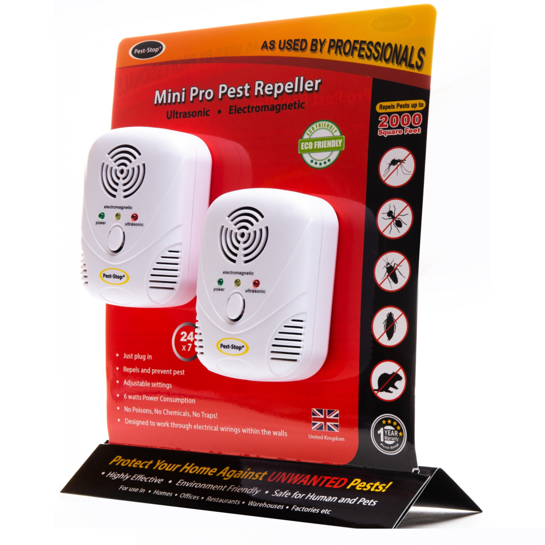 OLEE Mini PRO Pest Repeller 2PC/PACK