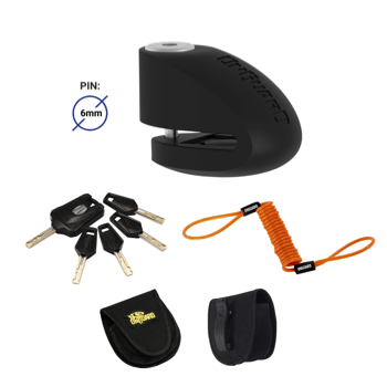 OnGuard 8256 Smart Alarm Disc Bicycle Bike Lock 120dB