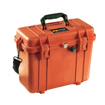 Pelican 1430 Protector Case ORANGE WATERTIGHT With Foam