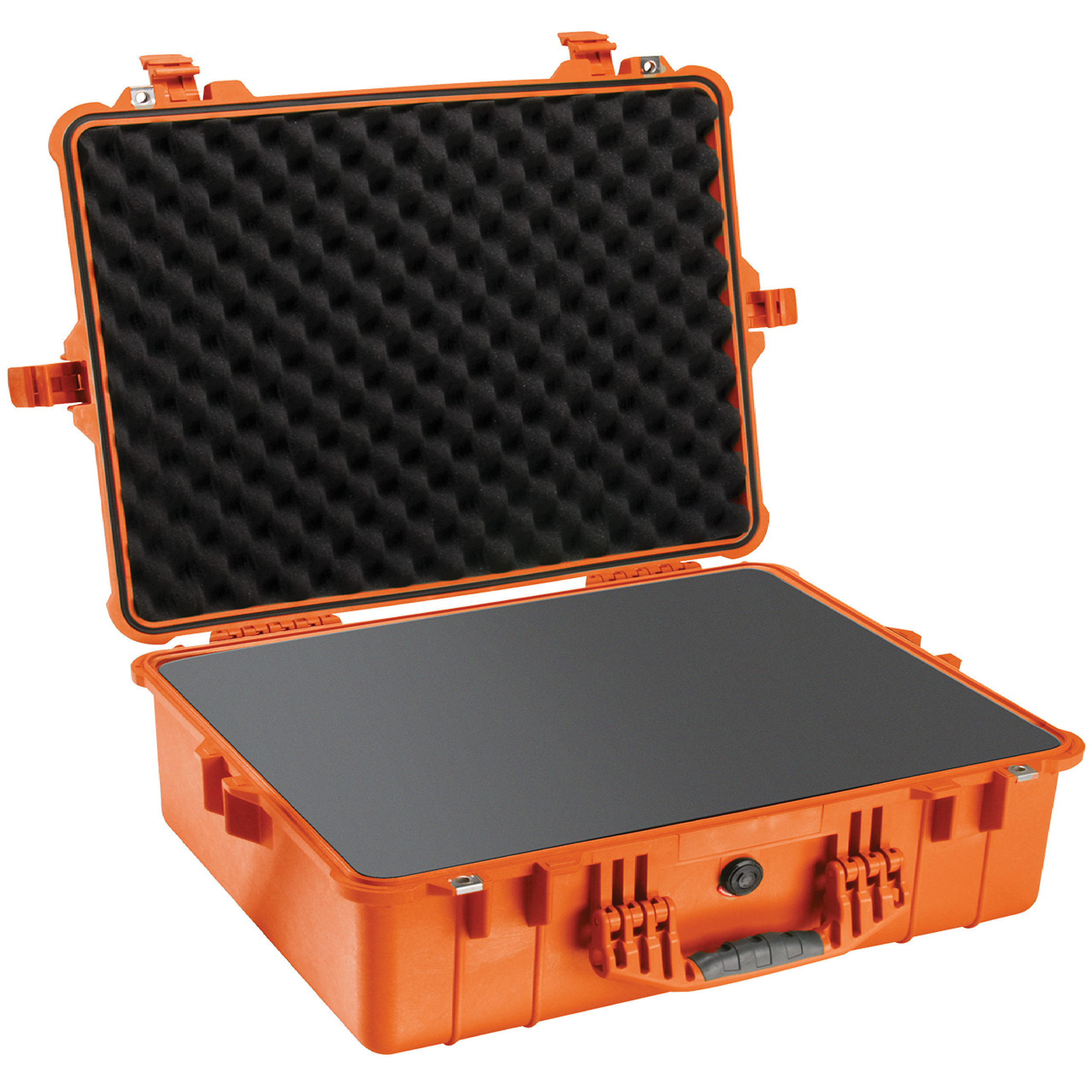 Pelican 1600 Protector Case Orange With Internal Foam