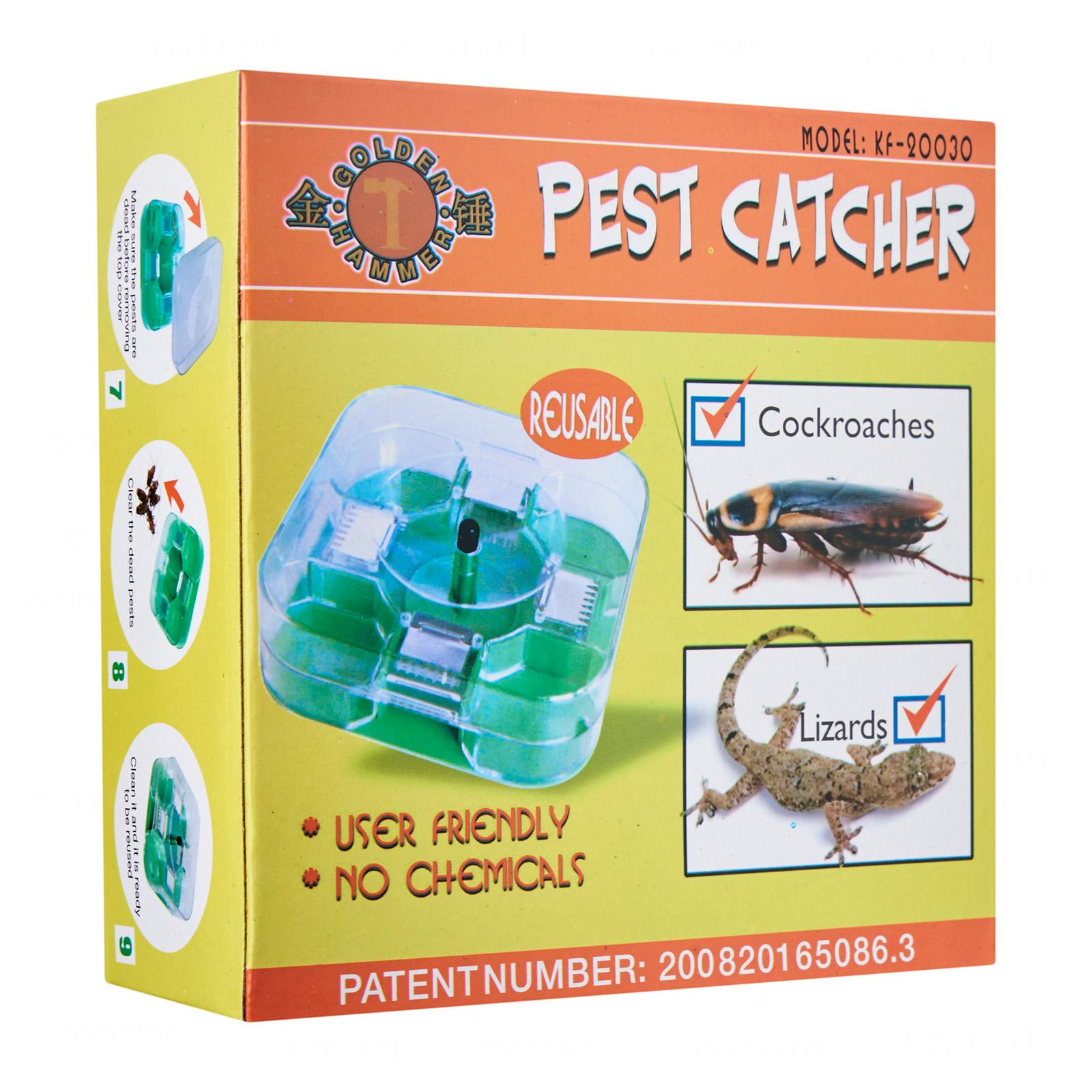 PEST CATCHER For Cockroaches & Lizards REUSABLE KF-20030