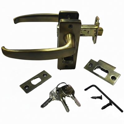 POSSE BTO ENTRANCE ROOM Lockset J4LA600AB Antique Brass