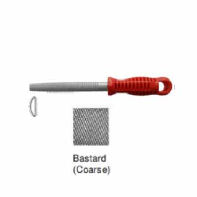 Projobber Wood Rasp Half Round File With Handle