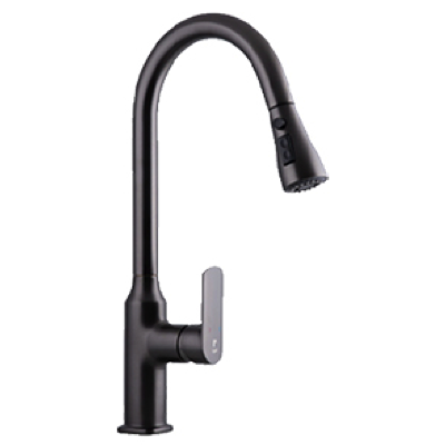 RIGEL MXK722101P-GM Kitchen PULL-OUT Faucet Mixer Tap GUN METAL