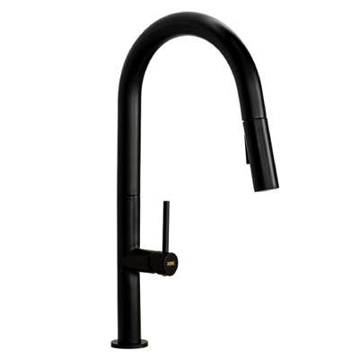 RIGEL W2-R-MXK1141P Kitchen Sink MIXER TAP MATT BLACK