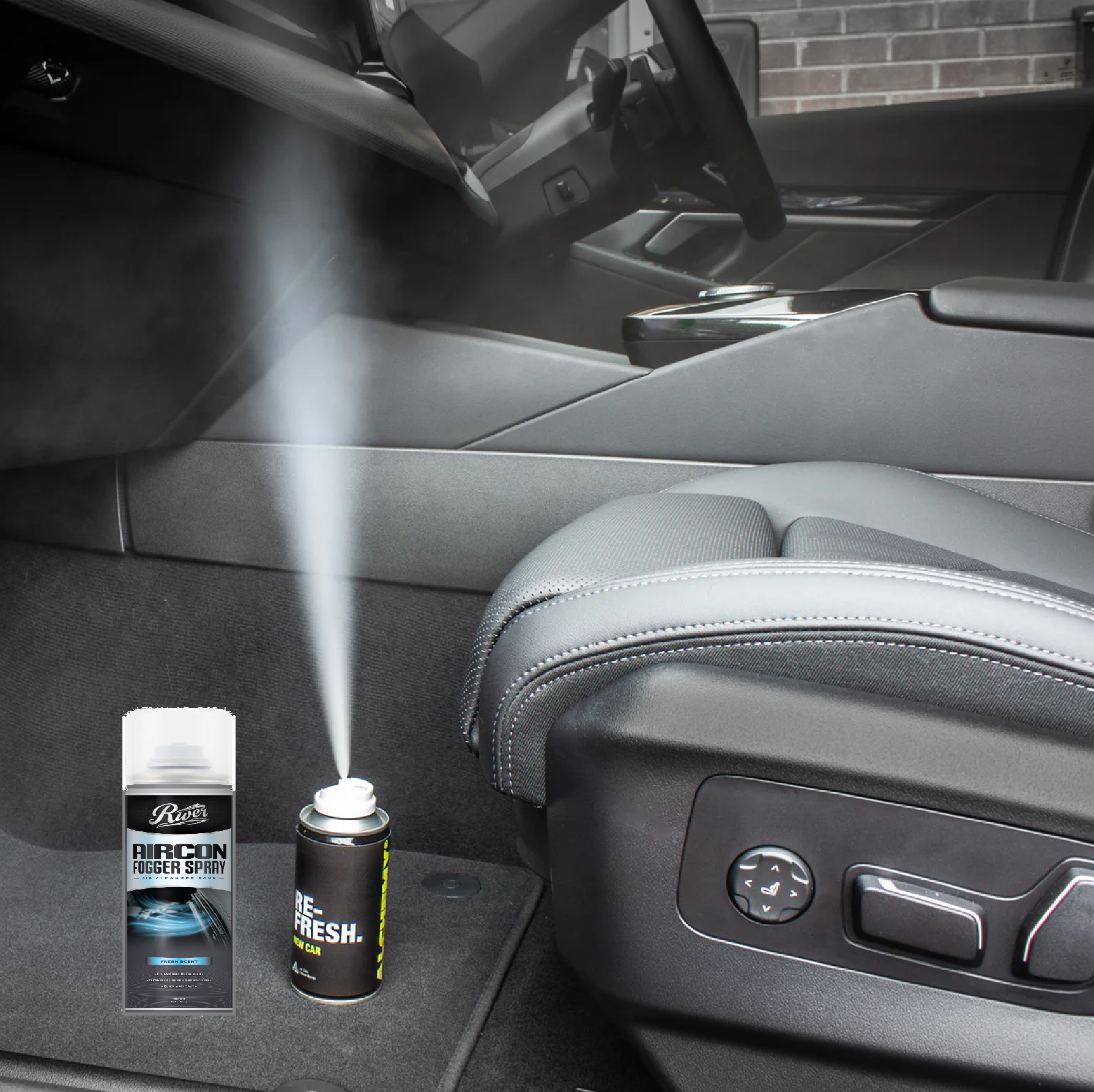 River Automotive AIRCON FOGGER SPRAY Air Cleanser BOMB 300g